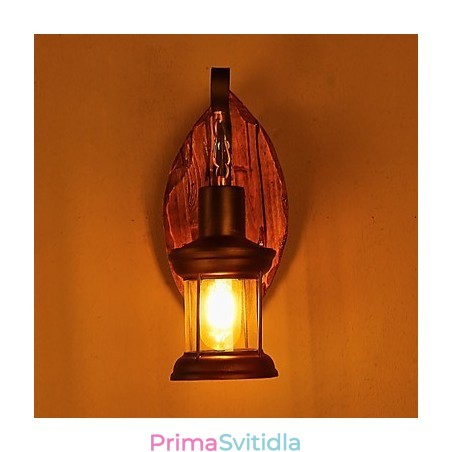 Nástěnná nástěnná lampa s jednou hlavou industriální vintage retro dřevěná barva na kov pro dekoraci nástěnného svítidla Home Hotel Corridor Nástěnná nástěnná lampa s jednou hlavou industriální vintage retro dřevěná barva na kov pro dekoraci nástěnného svítidla Home Hotel Corridor