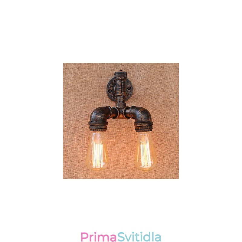 Rustic Lodge Painting funkce pro nástěnné svítidlo s okolním osvětlením