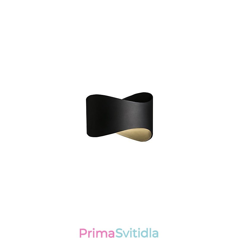 Moderní moderní povrchová úprava s černým oxidem pro nástěnné nástěnné svítidlo s okolním osvětlením v mini stylu