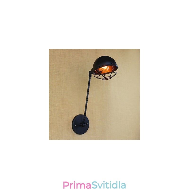 Funkce country retro malby pro ochranu zraku v mini stylu Nástěnná svítidla s podsvícením