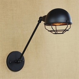 Funkce country retro malby pro ochranu zraku v mini stylu Nástěnná svítidla s podsvícením