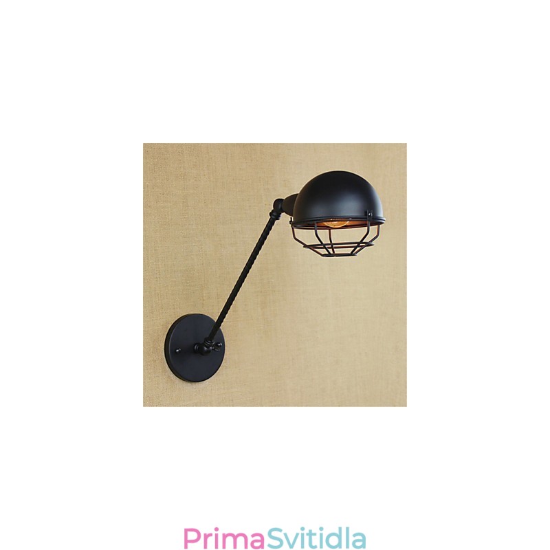 Funkce country retro malby pro ochranu zraku v mini stylu Nástěnná svítidla s podsvícením