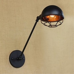 Funkce country retro malby pro ochranu zraku v mini stylu Nástěnná svítidla s podsvícením