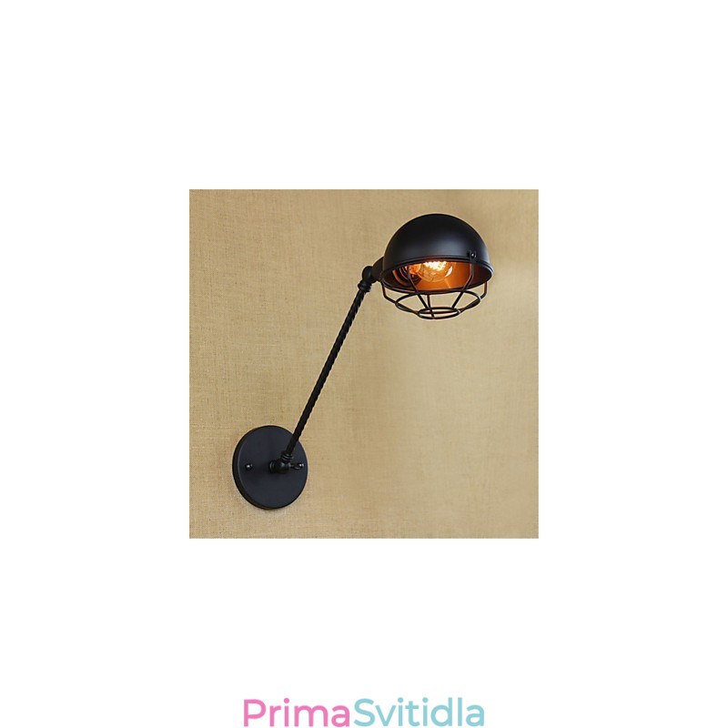 Funkce country retro malby pro ochranu zraku v mini stylu Nástěnná svítidla s podsvícením