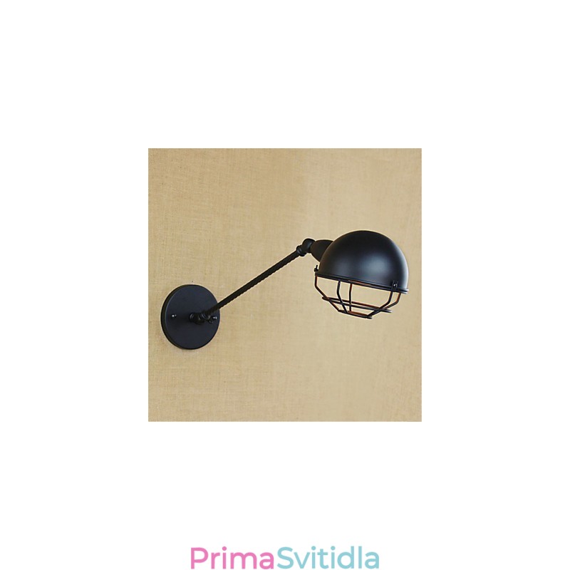 Funkce country retro malby pro ochranu zraku v mini stylu Nástěnná svítidla s podsvícením