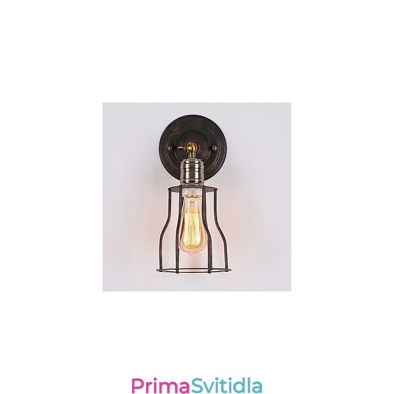 Retro průmyslový styl Country Kovová nástěnná světla Restaurace Kavárna Mini nástěnné svítidla