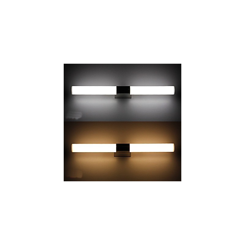 Vysoce kvalitní zrcadlová lampa Koupelnová světla 85 265V nerezová a akrylová nástěnná svítidla Make-up osvětlení