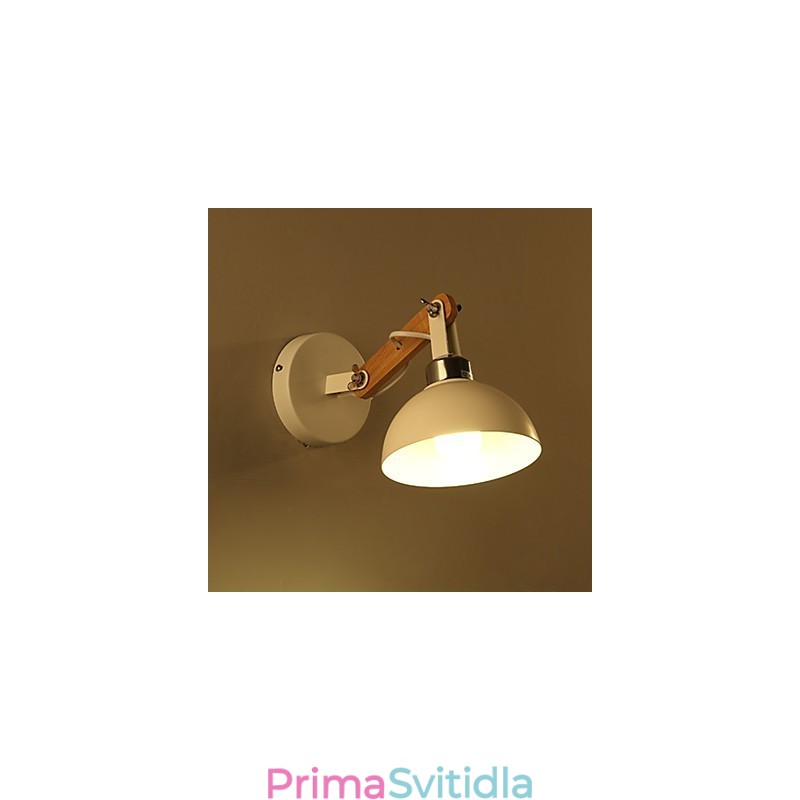 Tradiční klasická venkovská malba v rustikálním stylu pro nástěnné svítidlo s okolním osvětlením