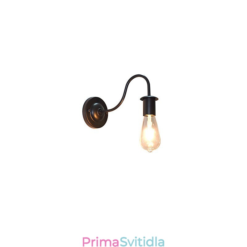 Tradiční klasická malba Rustic Lodge pro nástěnné svítidlo Downlight