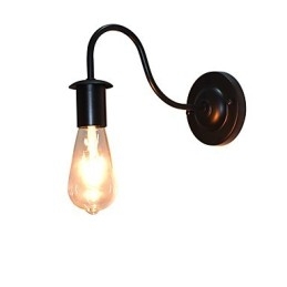 Tradiční klasická malba Rustic Lodge pro nástěnné svítidlo Downlight