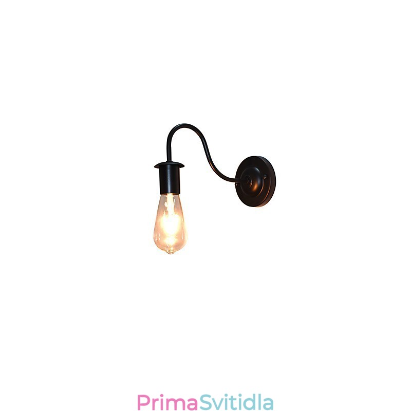 Tradiční klasická malba Rustic Lodge pro nástěnné svítidlo Downlight