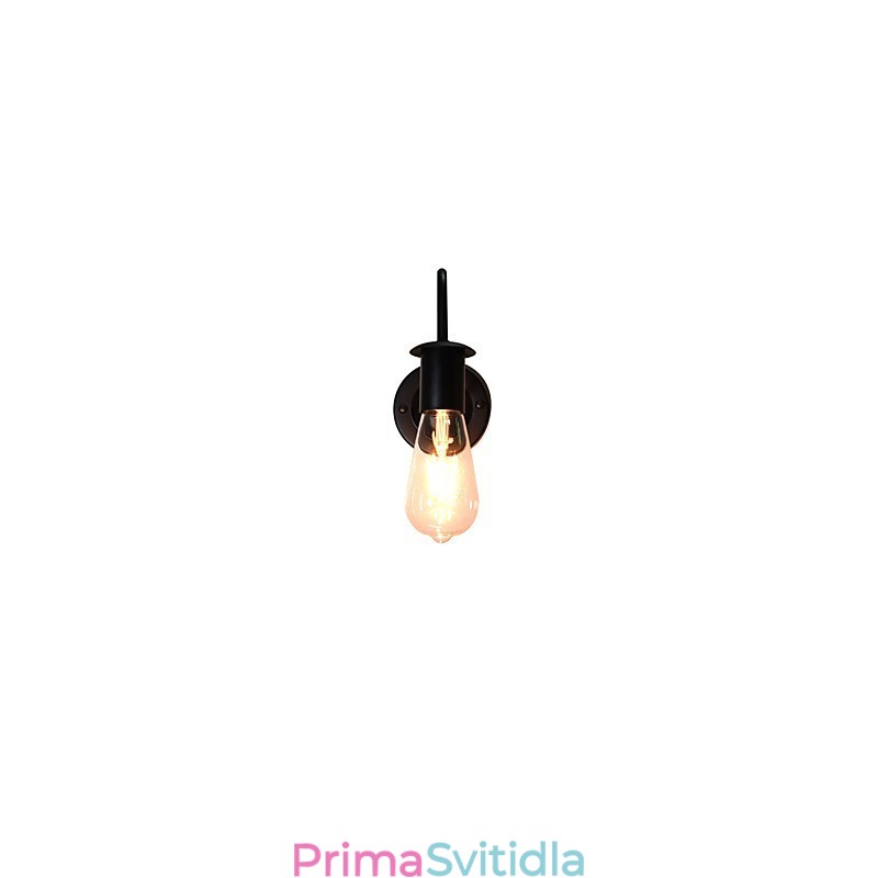 Tradiční klasická malba Rustic Lodge pro nástěnné svítidlo Downlight