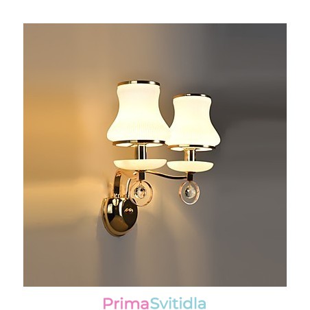 Moderní současná galvanicky pokovená funkce pro nástěnné svítidlo s okolním křišťálovým osvětlením Moderní současná galvanicky pokovená funkce pro nástěnné svítidlo s okolním křišťálovým osvětlením