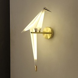 Moderní současná novinka Vintage galvanicky pokovená funkce pro nástěnné nástěnné nástěnné svítidla v mini stylu