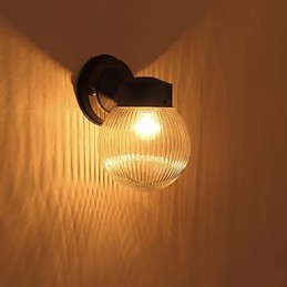Moderní moderní povrchová úprava s černým oxidem pro nástěnné nástěnné svítidlo s okolním osvětlením v mini stylu