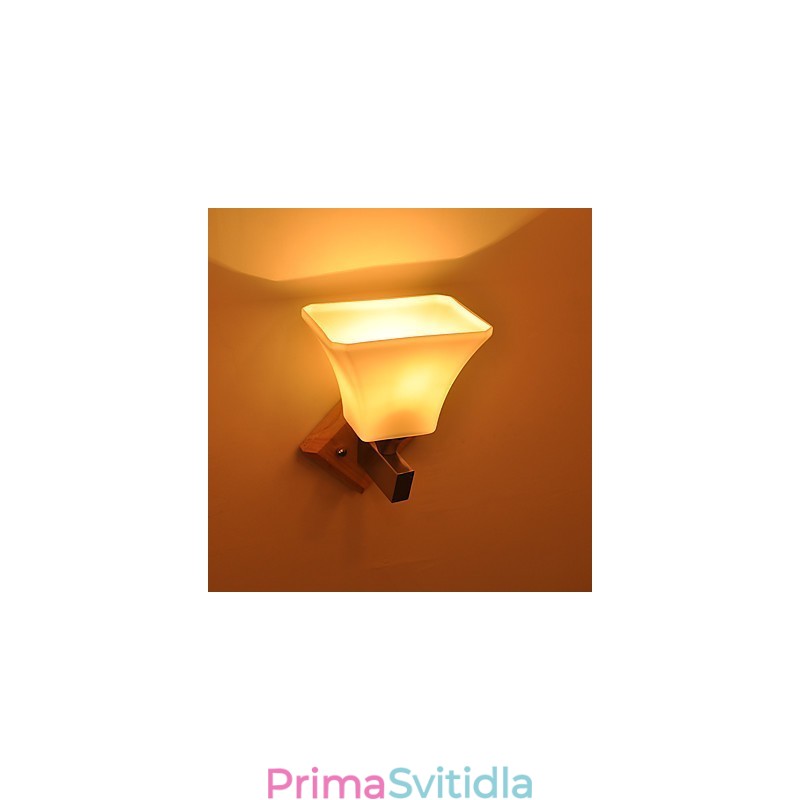 Funkce moderní moderní venkovské malby pro nástěnné svítidlo Uplight