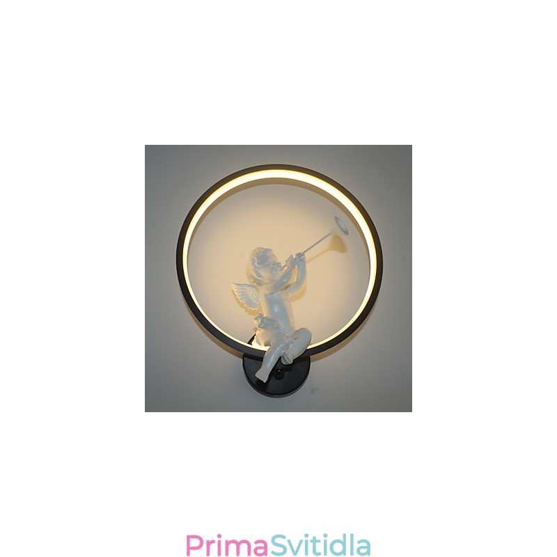 Severské moderní minimalistické nástěnné svítidlo Ložnice Dekorativní svítidla Výrobky z hliníku Svítidla Andělé Chodby Nástěnná svítidla