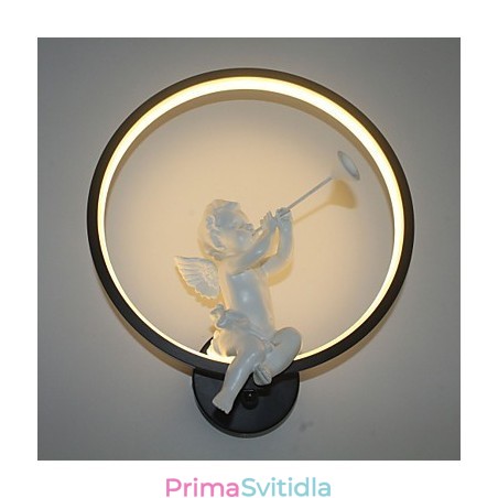 Severské moderní minimalistické nástěnné svítidlo Ložnice Dekorativní svítidla Výrobky z hliníku Svítidla Andělé Chodby Nástěnná svítidla