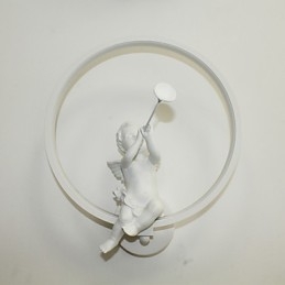 Severské moderní minimalistické nástěnné svítidlo Ložnice Dekorativní svítidla Výrobky z hliníku Svítidla Andělé Chodby Nástěnná svítidla