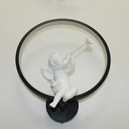 Severské moderní minimalistické nástěnné svítidlo Ložnice Dekorativní svítidla Výrobky z hliníku Svítidla Andělé Chodby Nástěnná svítidla