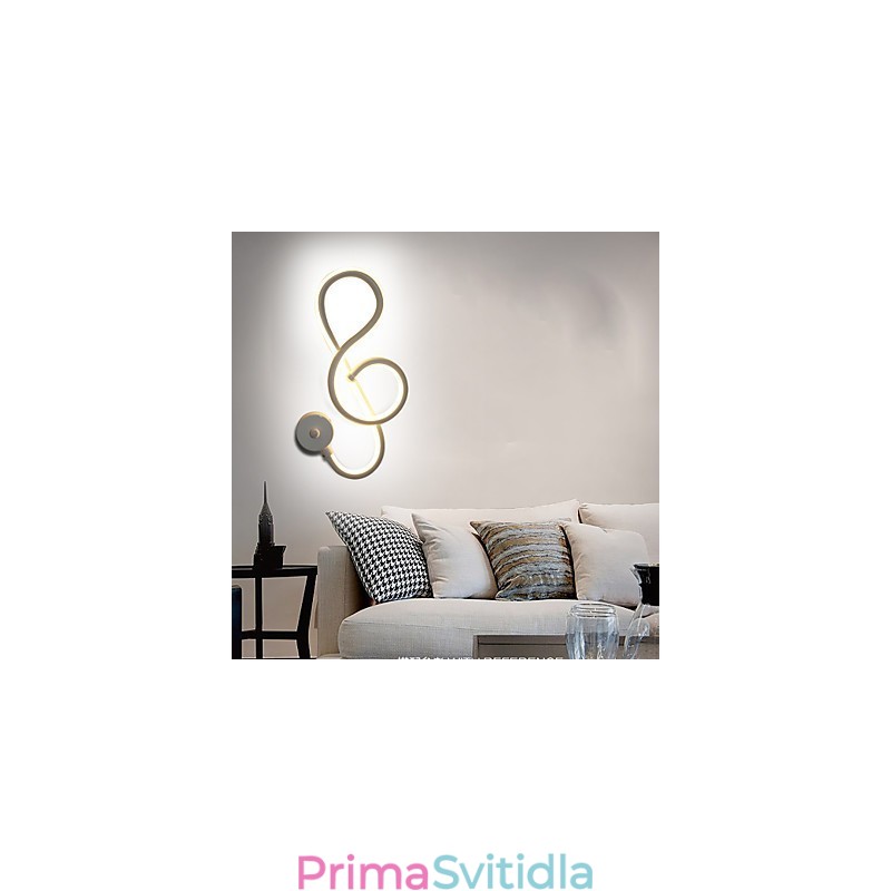 Jednoduchý moderní kreativní světelný bar nástěnná ulička vestavěná lampa chodba světla ložnice noční lampa hliníková lampa