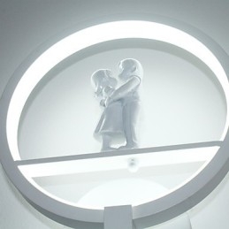 Nástěnná lampa Moderní minimalistický Obývací pokoj Dekorativní hliníková chodba Lampa na balkon Ložnice Noční lampa