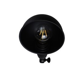 Malovaná ocelová nástěnná lampa němá černá americká káva dekorace retro nástěnná lampa světelný meč na zdi