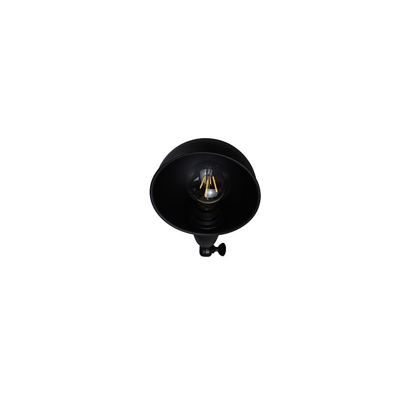 Malovaná ocelová nástěnná lampa němá černá americká káva dekorace retro nástěnná lampa světelný meč na zdi