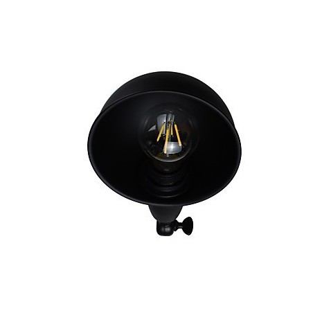 Malovaná ocelová nástěnná lampa němá černá americká káva dekorace retro nástěnná lampa světelný meč na zdi Malovaná ocelová nástěnná lampa němá černá americká káva dekorace retro nástěnná lampa světelný meč na zdi