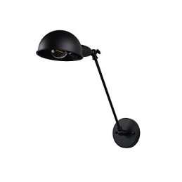 Malovaná ocelová nástěnná lampa němá černá americká káva dekorace retro nástěnná lampa světelný meč na zdi