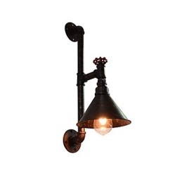 Nástěnné svítidlo Nástěnné svítidla Nástěnné železo Nástěnná lampa Retro Vintage Moderní Upscale Bar West Restaurace Kavárna