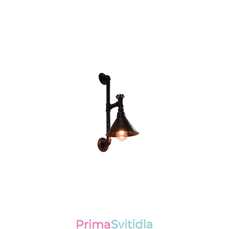 Nástěnné svítidlo Nástěnné svítidla Nástěnné železo Nástěnná lampa Retro Vintage Moderní Upscale Bar West Restaurace Kavárna