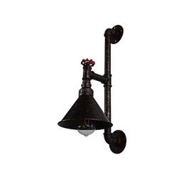 Nástěnné svítidlo Nástěnné svítidla Nástěnné železo Nástěnná lampa Retro Vintage Moderní Upscale Bar West Restaurace Kavárna