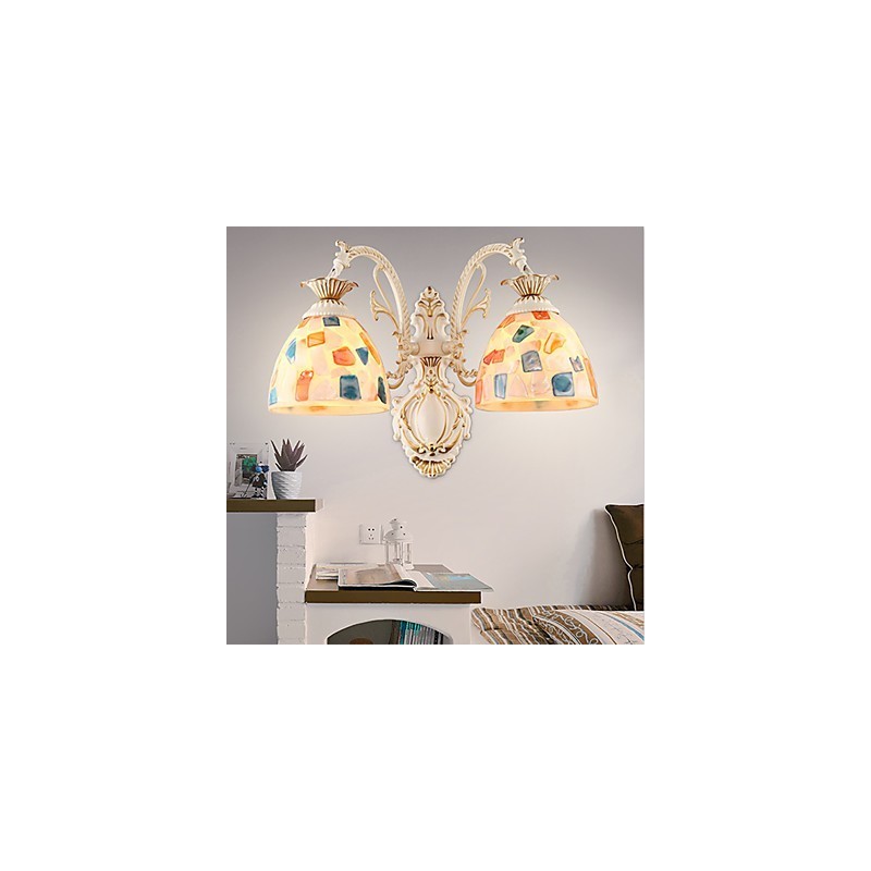Rustic Lodge Painting Funkce pro nástěnné svítidlo Downlight nástěnné světlo