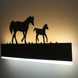 Nová nástěnná akrylová lampa Kreativní osobnost Dekorativní osvětlení Moderní minimalistická lampa do ložnice Noční lampa