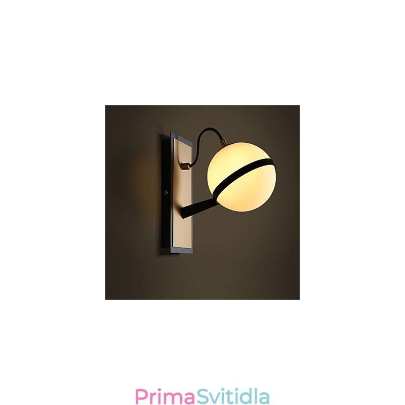 Moderní současná funkce pro nástěnné svítidlo s okolním osvětlením