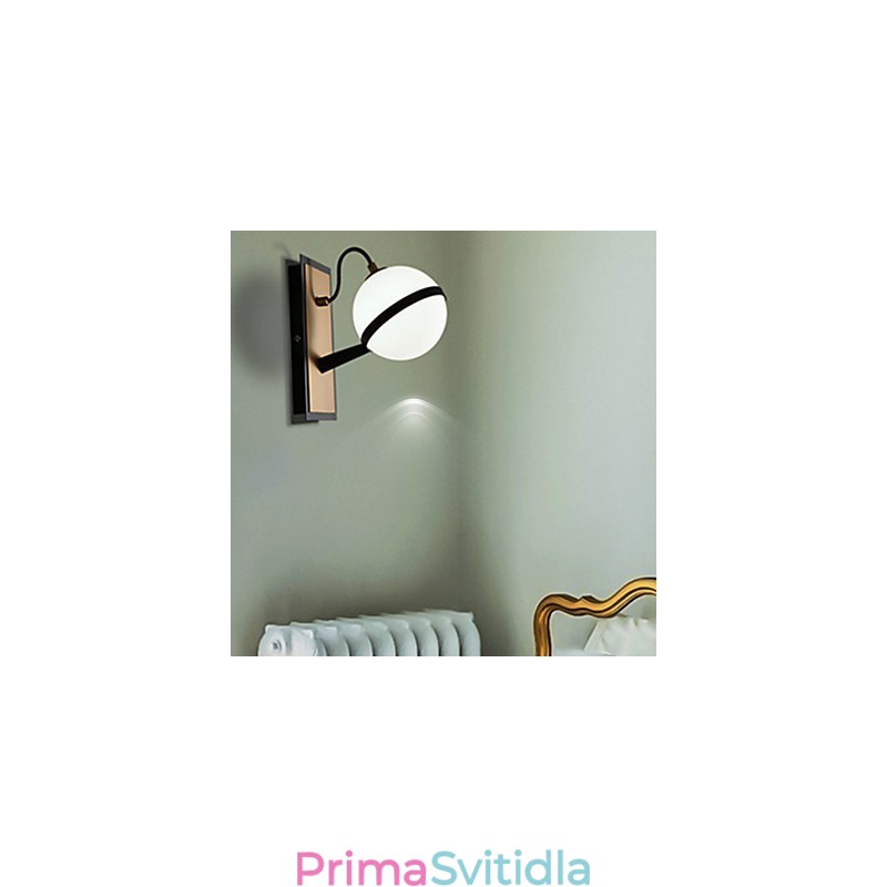 Moderní současná funkce pro nástěnné svítidlo s okolním osvětlením