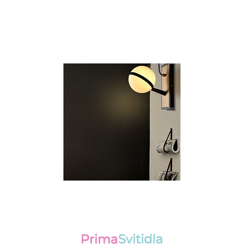 Moderní současná funkce pro nástěnné svítidlo s okolním osvětlením