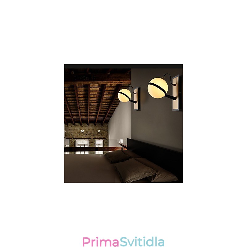Moderní současná funkce pro nástěnné svítidlo s okolním osvětlením