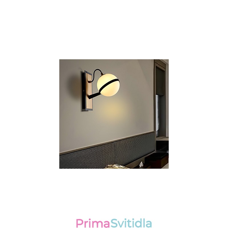Moderní současná funkce pro nástěnné svítidlo s okolním osvětlením