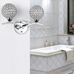 Jednoduchost moderní křišťálové lampy Kreativní móda Ložnice Noční lampa Jídelna Světla uličky