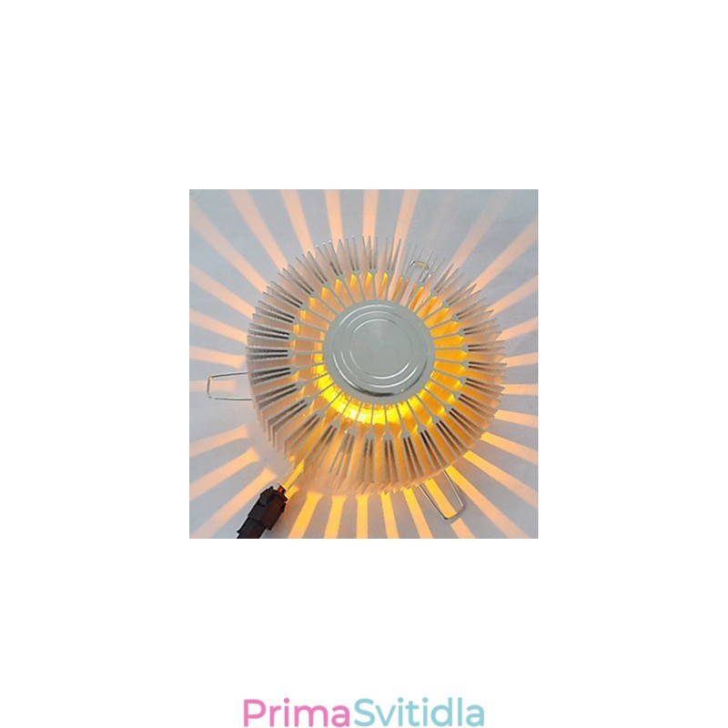 Nástěnné svítidlo s okolním osvětlením v mini stylu