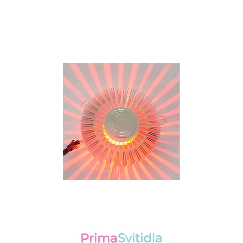 Nástěnné svítidlo s okolním osvětlením v mini stylu