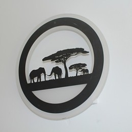 Akrylová nástěnná lampa s kulatou ložnicí Originalita Moderní lampa do chodby Vstupní lampa