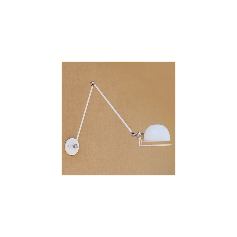 Jednoduchá retro malba na venkově pro ochranu očí s otočným ramenem v mini stylu Nástěnné svítidla s okolním světlem