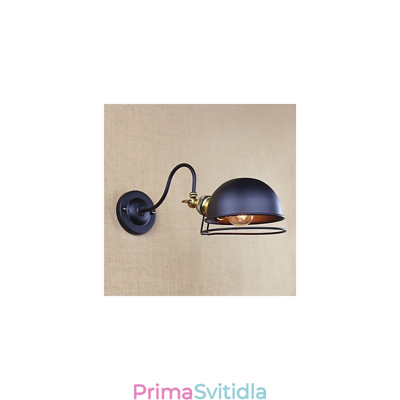 Jednoduchá funkce retro malby venkova pro nástěnné svítidla se stropním osvětlením v mini stylu