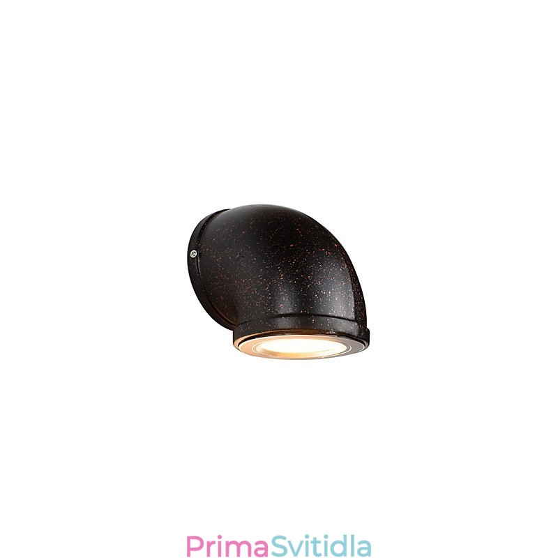 Nástěnné světlo Nástěnné svítidla Nástěnné železo Nástěnná lampa Němá černá lampa se světelným mečem na zdi