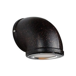 Nástěnné světlo Nástěnné svítidla Nástěnné železo Nástěnná lampa Němá černá lampa se světelným mečem na zdi