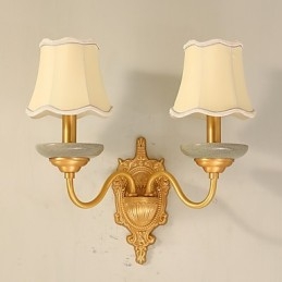 Jednoduchý venkovský tradiční klasický mosazný prvek pro nástěnné svítidlo v mini stylu uplight nástěnné svítidlo Pu