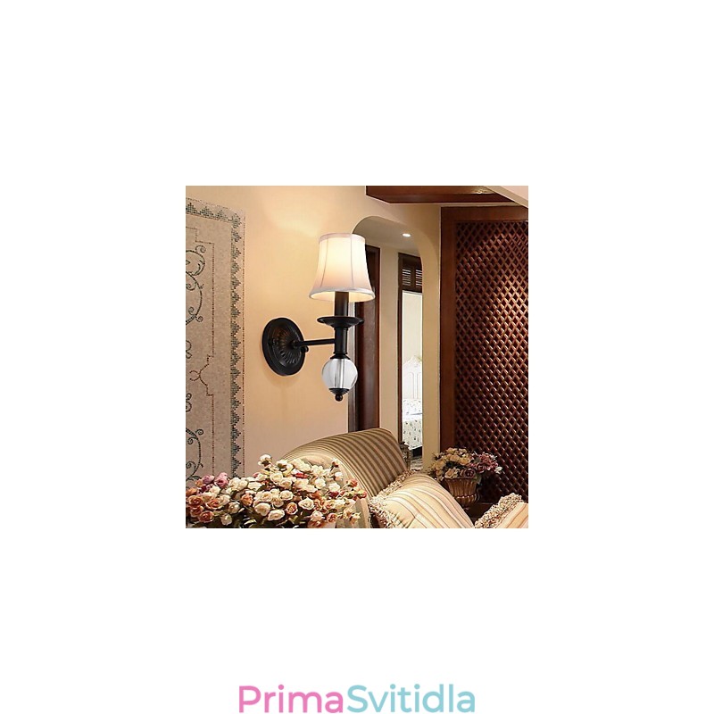 Vintage galvanicky pokovené nástěnné svítidlo Uplight Wall Sconces